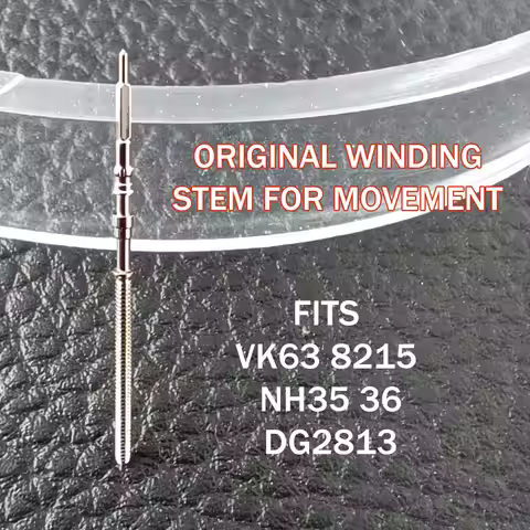 Original Winding Stem for Movement Stainless Steel Winding Stem for NH35 NH36 DG2813 8215 VK63 Repia