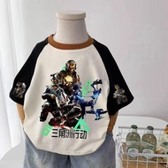 Taiwan Shipment Delta Mobile Merchandise Delta Children Short-Sleeved Children Pure Cotton Short-Sle