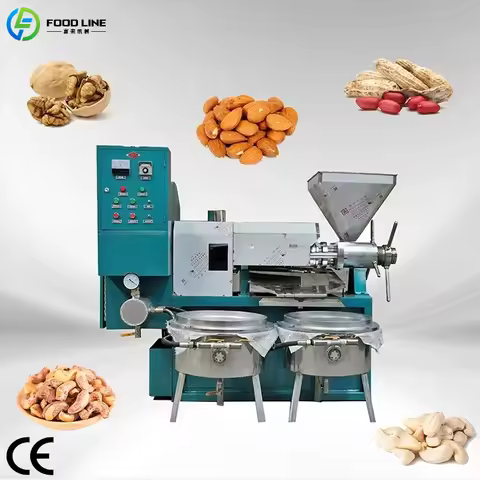 Customized Coconut Oil Press Machine Manufacturer Sells At Low Price Fully Automatic High-yield Oil 