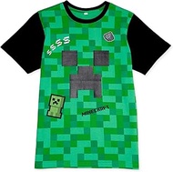 Shirt for Boys SSSS Creeper Short Sleeve Tee (X-Small 4-5) Green