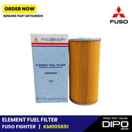 Element Fuel Filter Fuso Fighter FM/FN Series Orange Lama - KM005851