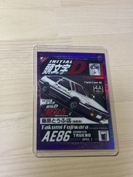  頭文字 D 30週年 藤原拓海 AE86 閃卡