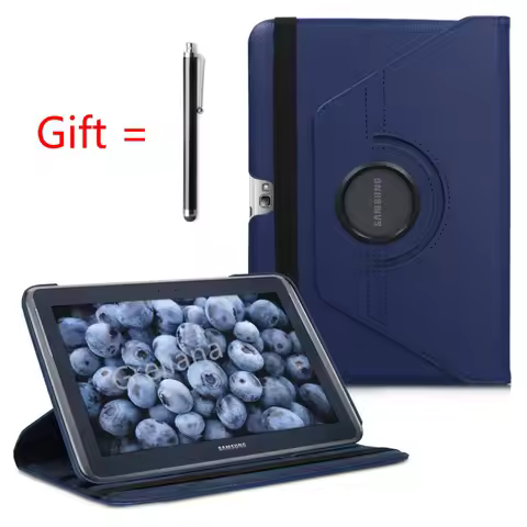 Business Pu Leather Stand Cover Tablet Case for Samsung Galaxy Note 10.1 2012 N8000 N8010 N8020(GT-N
