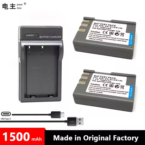 EN-EL9a ENEL9a EN-EL9 ENEL9 EN EL9 EL9a Battery Charger For Nikon D40 D40X D60 D3000 D5000 Digital C