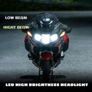3PCS FOR Bmw R1200RT - 1X Low Beam + 2X High Beam 6500k White H1 H7 LED Headlight Bulb Error Free