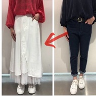Atsuro Tayama Layered Skirt 仿兩件套半截裙 半裙 紗裙 非 yohji Yamamoto sacai