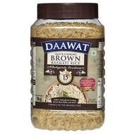 Daawat Brown Basmati Rice Jar, 1 Kg