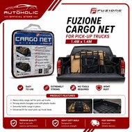 Fuzione Cargo Net 1.4M x 1.4M for Pick Up Truck | Heavy Duty Elastic Cargo Bed Net with Hooks