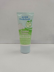 AVON QUELCH FEELIN FRESH CRYSTAL TAWAS DEODORANT CREAM