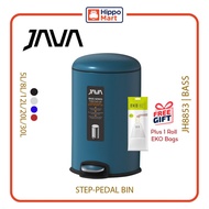 JAVA Dustbin | BASS | JH8853 | 5L, 8L, 12L, 20L, 30L | Step Bin | Soft Closing | Trash Bin | Dustbin