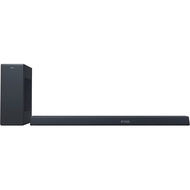 Philips TAB8805/10 Soundbar Speaker with Wireless Subwoofer (Bluetooth, 3.1 Channels, 400 W, Cinematic Dolby Atmos, HDMI