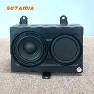 SOTAMIA 1pcs 4 Inch Mid Bass Speaker 4 Ohm 40W Dual Diaphragm Subwoofer Passive Speaker Car Audio Ho