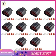 [xinhuan75l.] E-3166 Female Sensor 4 Pin Waterproof Connector for / -1339 3U2Z-14S411-
