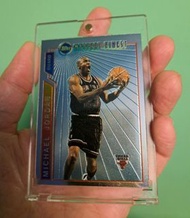 (payme fps alipay $3000包平郵） 米高佐敦 1996 Topps Finest Mystery Finest Bordered Michael Jordan #M14 MICHA