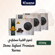 KIWANO FOOD / Dome Safawi Dates/Kurma (6X380G)(3X380G)(380G)
