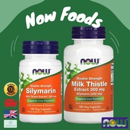 NOW Foods Double Strength Silymarin 300 mg 100 Veg Capsules Milk