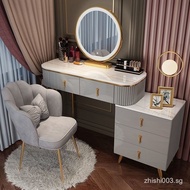 Dressing Table Bedroom Simple Dressing Table Solid Wood Makeup Table Storage Cabinet c09c