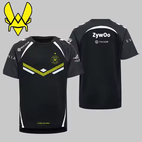 Champion Team Vitality 2025 New CS2 Esports Jersey CSGO Austin Major Training Uniform Unisex Streetw
