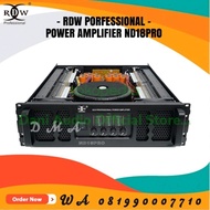 BIG SALE POWER RDW PROPESIONAL ND 18 PRO KODE 734