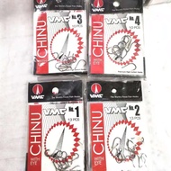 VMC Chinu With Eye fishing hooks