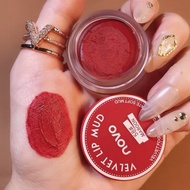 NOVO Velvet Matte Jelly Lip Mud Lip Cream Lip Glaze Waterproof Moisturizing Smooth Lip