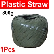800g Plastic Twine /Straw Flat Film Packing Rope / Tali Lubid Panali