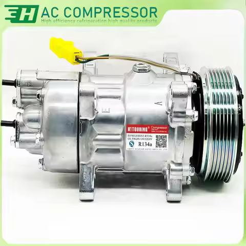 SD6V12 AC Compressor For Peugeot 206 307 406 607 806 / Citroen C4 6453KW 6453LA 6453VX 9639078280 96