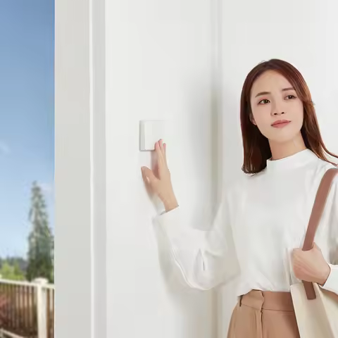 Original Aqara Wall Switch D1 ZigBee Smart Wireless Key Light Button Remote Control Aqara Switch Sup