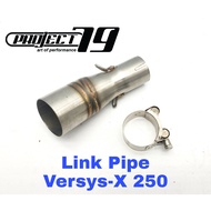 Project79 Kawasaki VERSYS-X 250 2017 Exhaust Slip On Piping Muffler Stainless Steel Project79 QPM06S