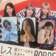 Red Velve photocard official,Irene photocard Endorsement PB Special Cards