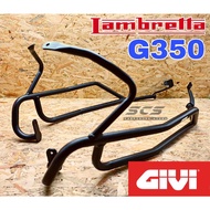 GIVI Engine Guard Lambretta G350 Enjin Protector Slider Scooter Accessories Radiator Crash Bar Cover