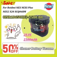 New 8INR18650HE2-2500-B0 28.8V 2500mAh Replacement Battery for Roidmi NEX NEXS Plus NEX2 X20 XCQ06RM