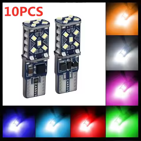 2/6/10PCS T10 W5W 194 198 158 New Super Bright Car LED Car Parking Lights WY5W 168 501 2825 Auto Wed
