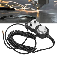 zoomfashion 6 Axis CNC Handwheel MPG Pendant Electronic Hand Wheel Manual Pulse Generator with Emerg