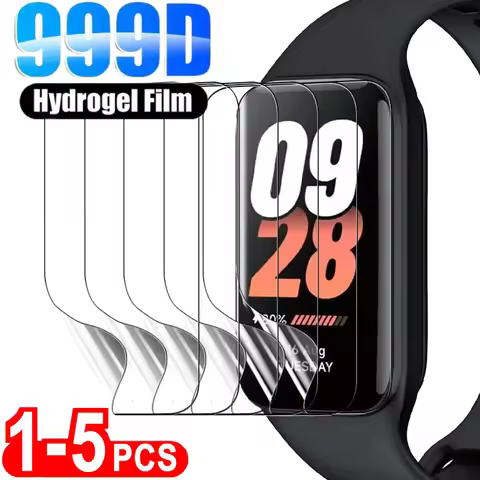 Soft Hydrogel Film For Xiaomi Mi Band 8 Pro Screen Protector on Xiomi Mi band 8 7 6 5 4 3 Watch Soft