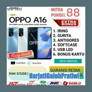 (HTY) OPPO A16 RAM 3/32 GB GARANSI RESMI OPPO INDONESIA TERBARU