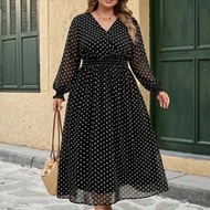 Plus Size Spring Outfit Women Casual Modest Fall Clothes All Over Print Shirred Leopard Long Sleeve 