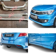 BODYKIT BEZZA GEAR UP OEM HIGH QUALITY ABS MATERIAL FRONT REAR &amp; SIDE SKIRT FULL SET CAR BODYKIT WITH GEAR UP EMBLEM