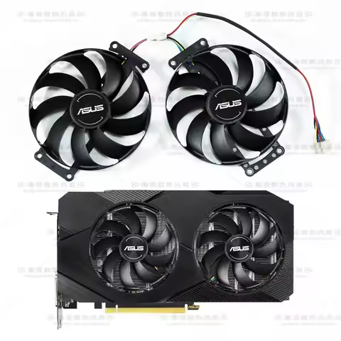 Fan FDC10H12S9-C for ASUS GTX 1660 1660S 1660Ti 2060S DUAL EVO Graphics Card