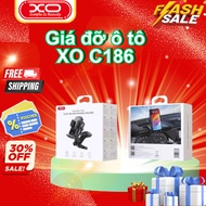 XO Vietnam Car Phone Holder C186 – 360 Degree Rotation, Firm Clamp, Compatible with 4-7.2 Inches | X
