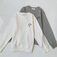 預訂🔖日系agnes b 胸前印花圓領衛衣