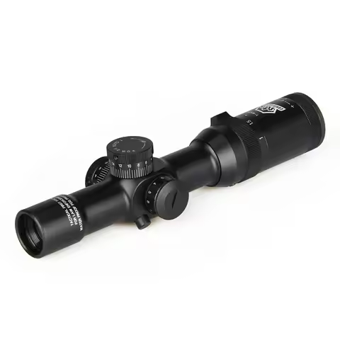 Canis Latrans Rifle Hunting Scope 1-4x24 IRF Rifle Scope Green Coated for Outdoor Hunting Sport gs1-