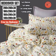 Bedcover set with Shila bedsheet motif available in 4 sizes 200x200/ 180x200/ 160x200/ 140x200