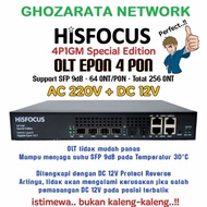 Dijual HiSFOCUS 4P1GM OLT EPON 4 port Support DC 12V Berkualitas