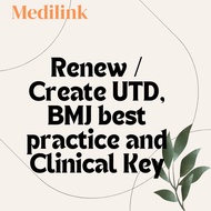 Create / Renew UTD, BMJ best practice, Clinical Key/ best medical subscription/ uptodate /doctor/ he