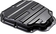 Oil Pan w/Drain Plug, Lower Engine Oil Pan for Nissan Altima 2014-2018, for Nissan Rogue 2014-2018, 