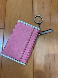 美國 🇺🇸 品牌 Coach 情人節 粉紅色 零錢包 鑰匙包 小包 吊飾 卡包 迷你包 手拿包