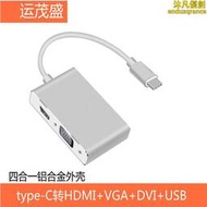 USB 3.1 TO HDMI Type-C轉HDMI VGA DVI HUB TYPE-C轉HDMI