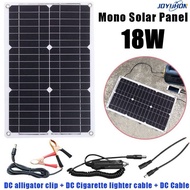 18W Solar Panel 12V Outdoor Portable Multifunctional Solar Panel