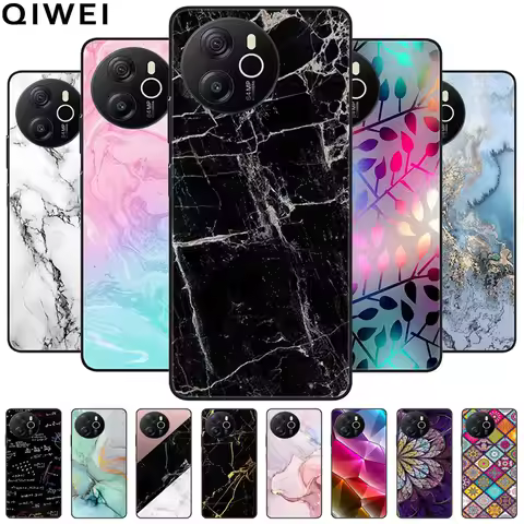 For Blackview Shark 8 Case Marble Printing Soft Silicone TPU Coques for Black view Shark 8 Phone Bac